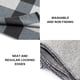 thumbnail image 3 of Bufanda larga y suave de invierno para hombre, bufanda con borlas a cuadros para hombres, bufandas clásicas suaves para clima frío, regalos de bufanda de manta navideña, 3 of 5