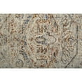 thumbnail image 3 of 8' X 10' Tan Orange And Red Floral Power Loom Distressed Area Rug With Fringe, 3 of 9