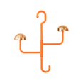 thumbnail image 2 of Perchero giratorio para ropa, organizador de armario, estante colgante para abrigos y sombreros. Naranja, 2 of 9