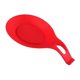 thumbnail image 2 of 5pcs Silicone Spoon Rests Kitchen Utensil Holder Heat Resistance Spoon Rack Spoon Pad BBQ Sauce Dish for Home Restaurant (Red), 2 of 5