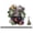 A003- Style C, variant on Halloween Acrylic Door Hanger with Bell and Chain, Spooky Porch Decor for Front Door, Festive Fall Hanging Ornament 1 Pack