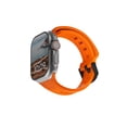 thumbnail image 5 of UAG Apple Watch Band 49/46/45/44mm, Soft-touch Silicone Adjustable Replacement Strap for Series Ultra 4/Ultra 3/Ultra 2/Ultra/4-12/SE3/SE2/SE, Scout Orange, 5 of 9