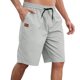 thumbnail image 2 of pstuiky Pantalones cortos de gimnasio para hombre, Pantalones cortos deportivos informales con estampado de cordón para exteriores de verano para hombre Pantalones cortos de baloncesto, 2 of 7