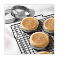 thumbnail image 4 of AMERTEER 3.15 Inch Muffin Rings Crumpet Rings  8Pcs Stainless Steel Muffin Rings Molds Double Rolled Tart Rings Round Tart Ring, 4 of 7
