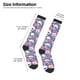 thumbnail image 2 of Fotbe Skull Calcetas Divertidas Estampadas para Hombre y Mujer, Calcetas de Algodón hasta la Rodilla para Caminar, Correr, Enfermería y Embarazo, 2 of 6