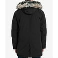 thumbnail image 3 of Michael Kors Men's MMK791896 Heavyweight Hooded Snorkel Parka Coat with Bib - Black - 4XB, 3 of 3