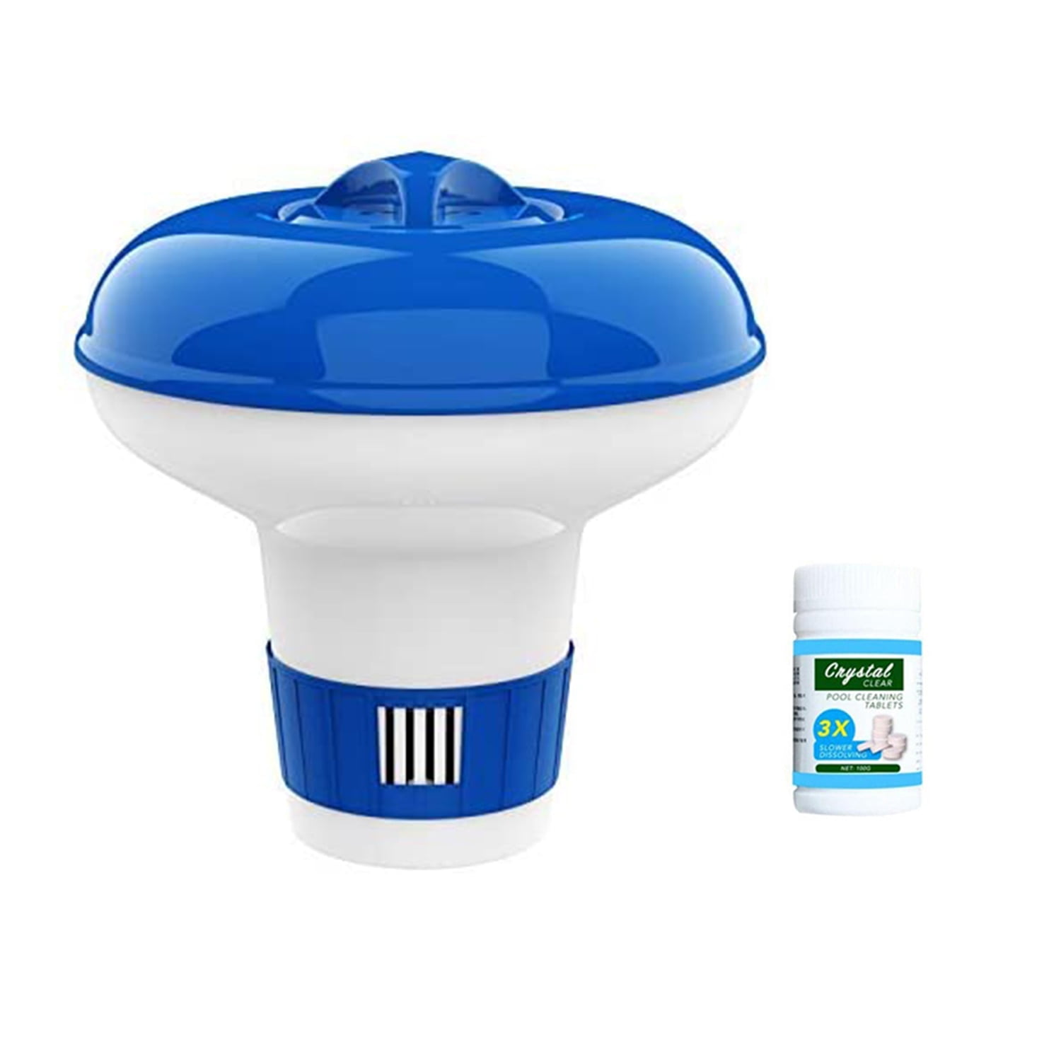 Swimming Pool Hot Tub Cleaning 100 Tablet Floating Chlorine Chemical Dispenser