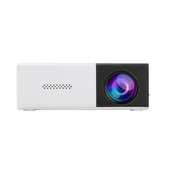 Microproyector LED HD 1080P Cine en casa de 400 lúmenes 320x240 con control remoto