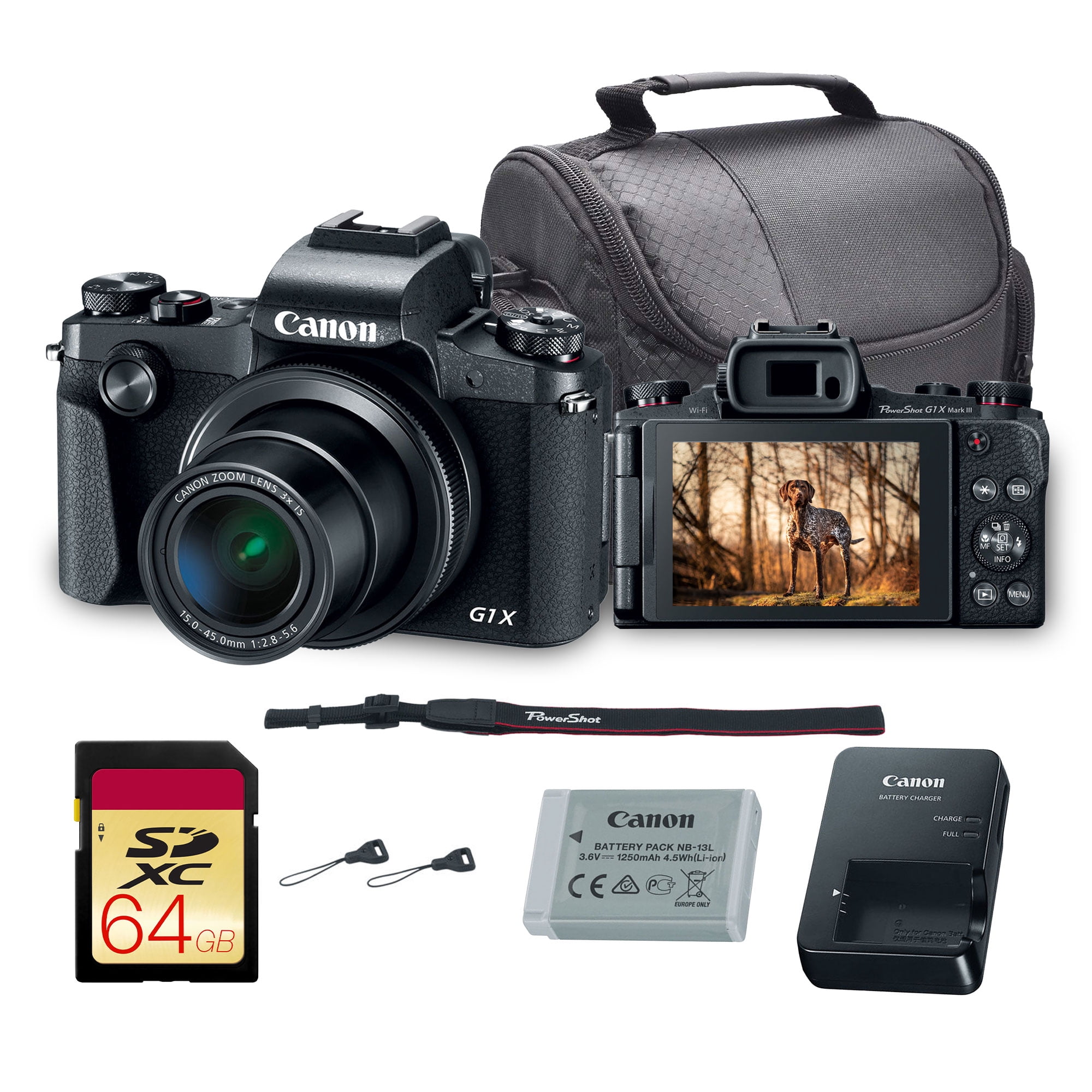 Canon PowerShot SX70 HS Digital Camera 20.3MP 65x Optical NFC