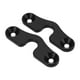 thumbnail image 3 of TKSE Kit De Reparación De Clip De Parasol Kit De Reparación De Clip De Parasol De Aleación De Aluminio Anodizado Negro Reemplazo para Jeep Wrangler JK JL JLU, 3 of 14