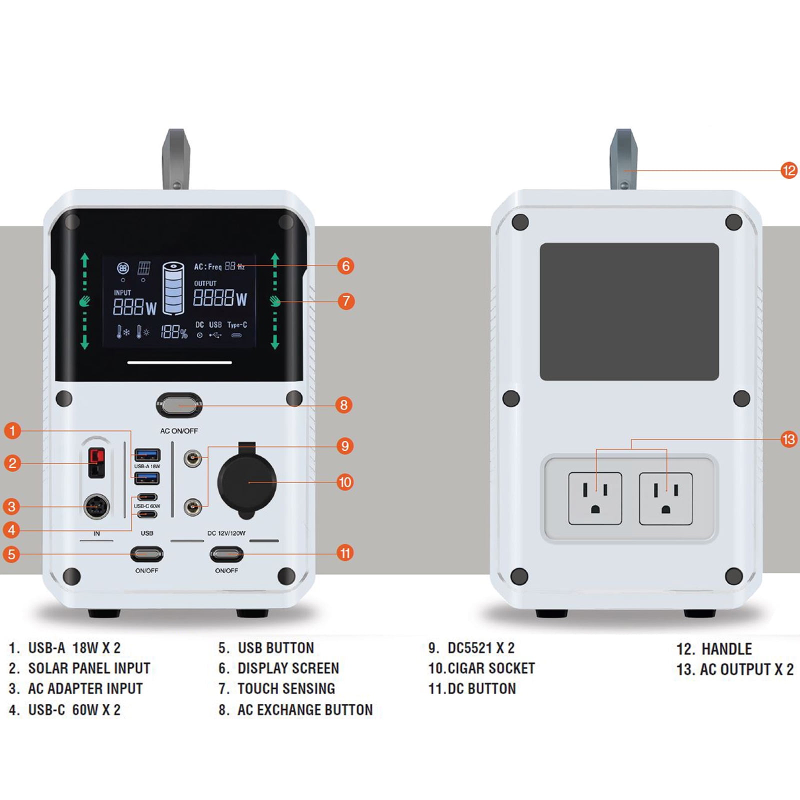 Power XP 1000W Multifunctional Backup Power Supply System