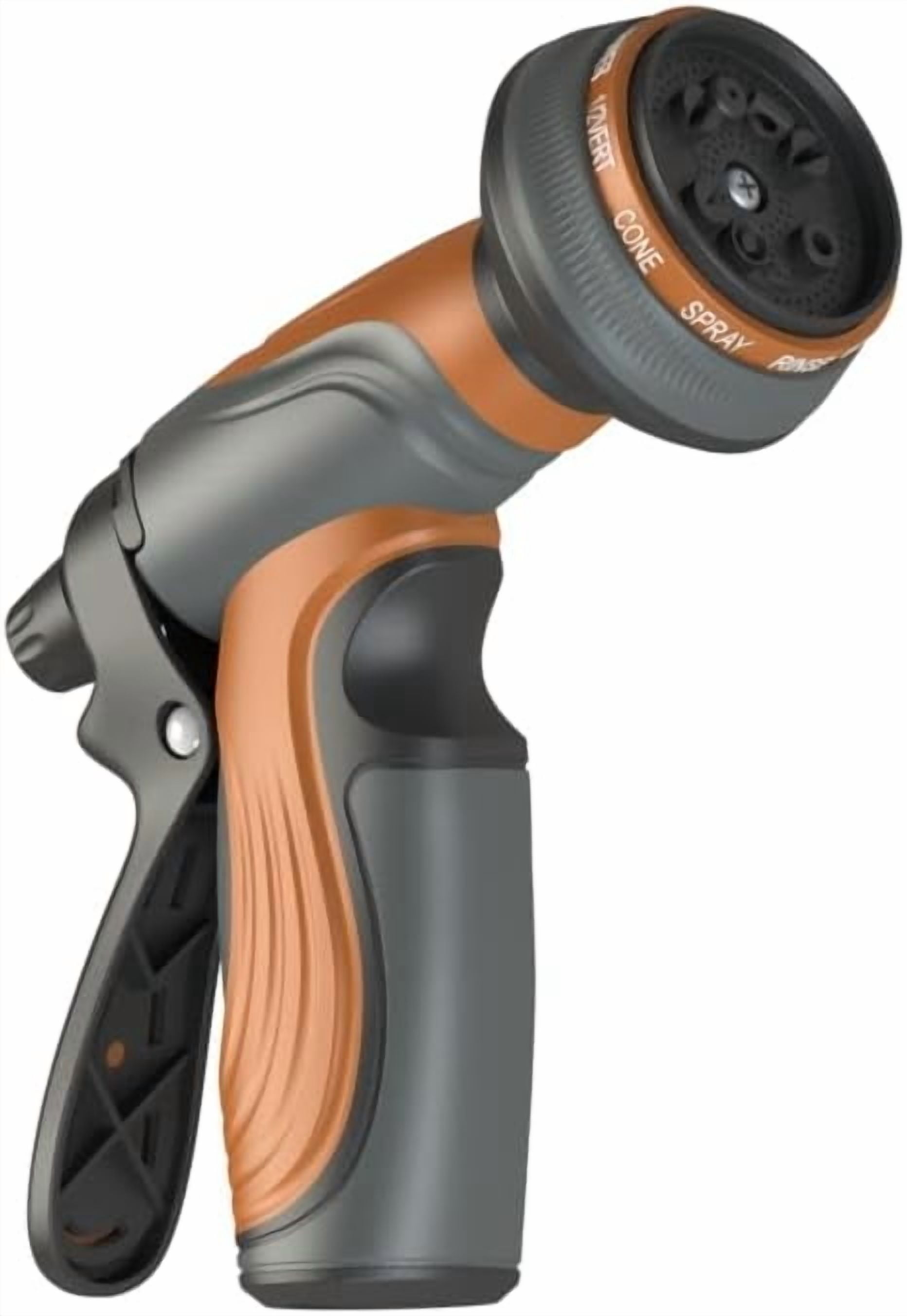 Ruvup Garden Hose Nozzle Sprayer, Water Spray Nozzle with 10 Adjustable Patterns High Pressure Garden Nozzle for Watering Plants, Cleaning Lawn, Washing Car and Showering Pets