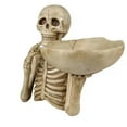thumbnail image 2 of Decoraciones de Halloween, adornos de Halloween, regalos de Halloween, bandeja organizadora con forma de mano de esqueleto y calavera para Halloween, bandeja para guardar dulces., 2 of 8