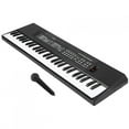thumbnail image 1 of Teclado eléctrico Ecomeon Piano portátil 54 Teclas órgano electrónico blanco y negro, 1 of 6