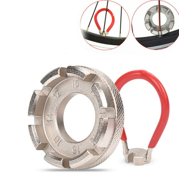 unbranded 2 Pcs Spoke Spanner Bicycle Spokes Bike Repair Tool Kit