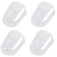 thumbnail image 6 of XIRQI Rubber Finger Tips, 4 Pack Silicone Thumb Fingertip Protector Covers Pads Thimble for Guitar Playing Office Counting Sewing, 6 of 7