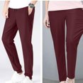thumbnail image 2 of HOOJT Summer Trousers for Women Quick Dry Tracksuit Yoga Pants Joggers Lightweight Sweatpants Gym Running Sports Lounge Pants, 2 of 7