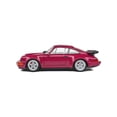 thumbnail image 2 of 1991 Porsche 911 (964) Turbo Sternrubin Red 1/18 Diecast Model Car by Solido, 2 of 10