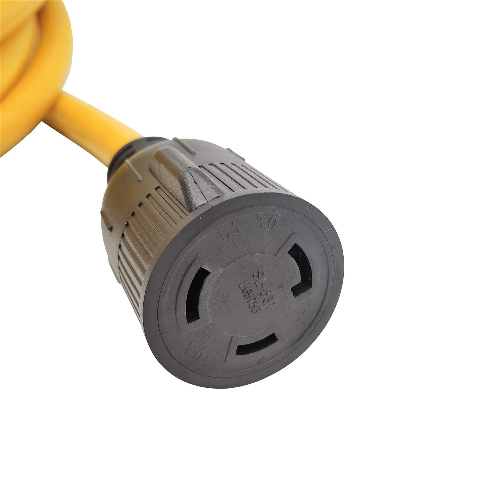 Parkworld 62121 NEMA L5-30 Extension Cord, Locking 3-Prong, 30 AMP, 125 Volts, 3750 Watts (36FT)