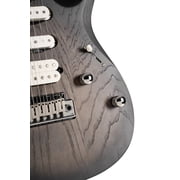 Cort Guitars X700OPBB-U Triality High Performance 6-String Electric Guitar, Black Burst