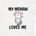 thumbnail image 4 of Inktastic My Memaw Loves Me Girls Girls Toddler T-Shirt, 4 of 5