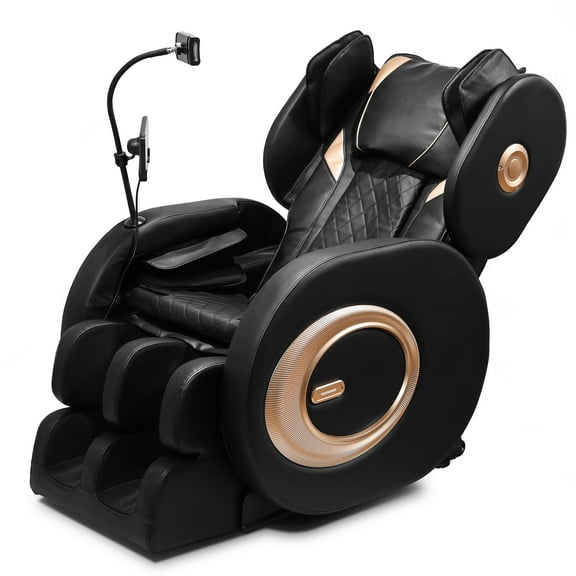 BILITOK Massage Chair Recliner with Zero Gravity with Full Body Air Pressure Black