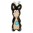 thumbnail image 2 of Outward Hound Floppyz Donkey Dog Toy, Brown, Medium, 2 of 7
