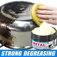 thumbnail image 4 of Stainless Steel Cleaning Paste Kit 55g - Multi-Purpose Household Cleaner for Rust Removal, Stain Remover, and Polishing - Includes Sponge, 4 of 9