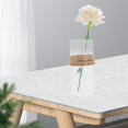 thumbnail image 4 of Jarrón de cristal moderno Simple transparente creativo pequeñas flores secas estilo nórdico INS botella floreros para decoración de dormitorio Oficina Sunnimix florero, 4 of 7