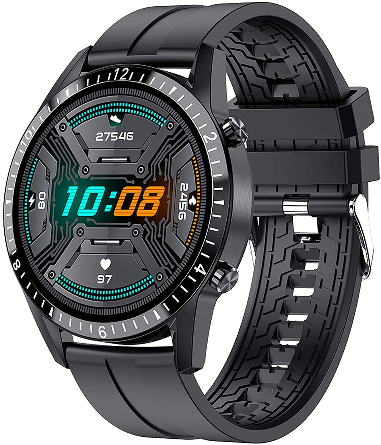 LIGE Smart Watch, 1.3"Touchscreen Fitness Sport IP67 Waterproof Watch