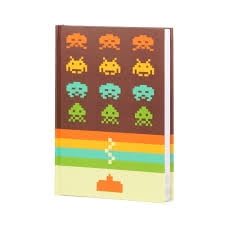 Notebook - Space Invaders - Retro Journal New Licensed SINL577