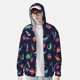 thumbnail image 2 of Balery Space Dinosaur Sudadera ligera de manga larga con capucha y protección solar UPF 50+ para hombre y mujer, ideal para pesca y running-Medium, 2 of 7