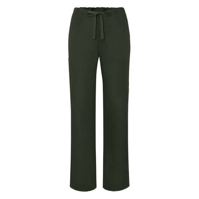 Adar Uniforms Unisex Natural-Rise Drawstring Tapered Leg Pants Petite