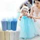 thumbnail image 5 of Bearachild Bobina de tul fácil de limpiar, decoraciones para fiesta de boda, cinta blanca duradera y confiable para boda Tela de costura y artesanía azul real, 5 of 6