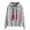 Grey, variant on Gkeoshab Christmas Sweatshirt Women's Breast Cancer Awareness Pullover Hoodie with Print, Soft Fleece Material for Comfortable Support and Casual Everyday Wear Black L