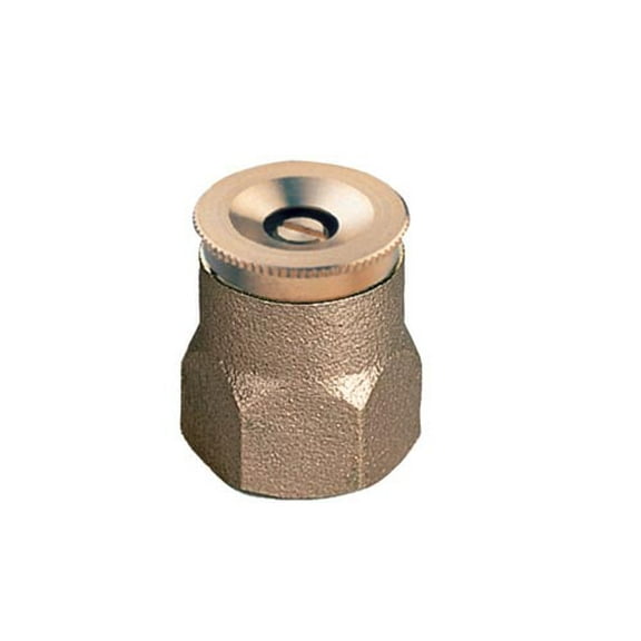 Orbit Brass 90 Degree Quarter Spray Pattern Shrub & Plant Water Sprinkler, 54032