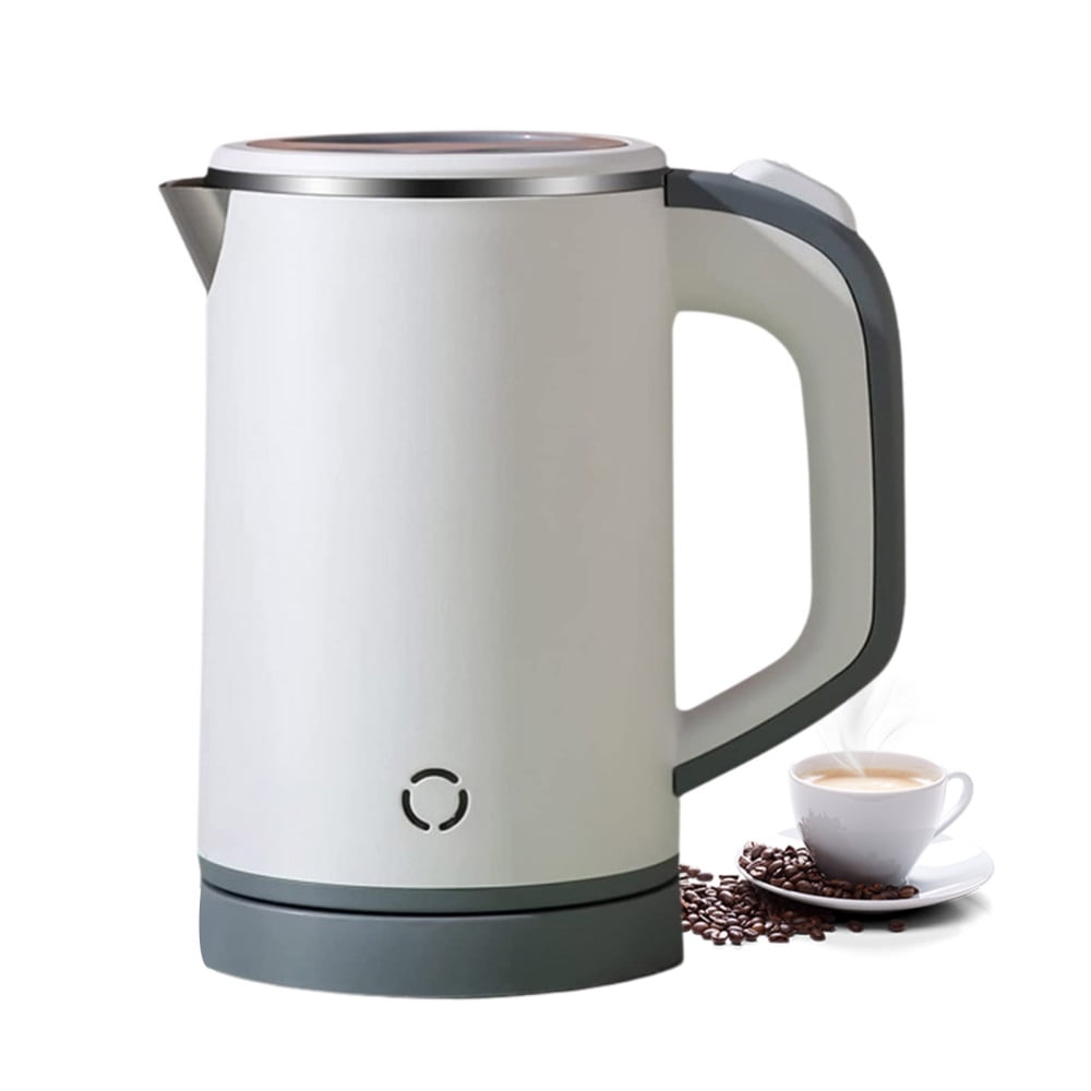 0.8L Upgraded Electric Kettle BPA Free Double Wall Boiling Water Heater