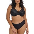 thumbnail image 6 of Elomi Smooth Unlined Underwire Molded Bra (4301),38GG,Black, 6 of 7
