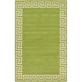 thumbnail image 1 of Unique Loom Athens Border Area Rug 5' x 8' Rectangular Light Green/Beige, 1 of 2