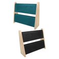 thumbnail image 2 of Almencla 2 Pcs Présentoir à Colliers Bijoux Chevalet Commode de Table Noir et Vert, 2 of 6