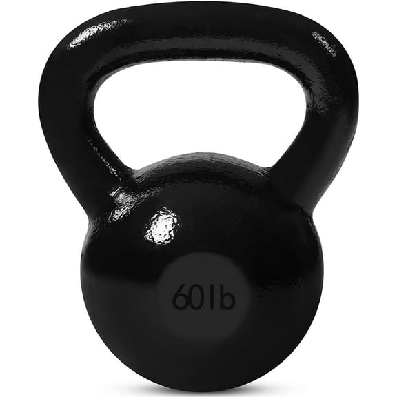 JFIT Kettlebell Weights Cast Iron, 60 LB