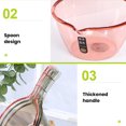 thumbnail image 3 of LCXmlly Durable Water Dipper Non Slip Clear Water Spoon Long Handle Ladle Plastic Dipper Scoop Kitchen Bathroom, 3 of 6