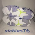 thumbnail image 2 of Ni - ke DS Men's Ni - ke AIR JORDAN 6 RETRO LOW 'Ghost Green/Seahawks' Size 10 [304401 106], 2 of 5