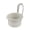 White, variant on Sink Strainer Basket Faucet Hanging Leftover Catcher Drain Filter with Quick Dump Button for Kitchen Bathroom RV