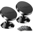 thumbnail image 1 of LAICAIW 【2-Pack】 Magnetic Phone Holder car, [ Super Strong Magnet ] Universal Dashboard car Phone Mount Magnetic, [ 360° Rotation ] Hands Free Car Mount Phone Holder Fits All Cell Phone,GPS, iPho, 1 of 7