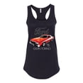 thumbnail image 2 of Wild Bobby, Ford '76 Gran Torino Vintage Car Cars and Trucks Ladies Racerback Tank Top, Black, Small, 2 of 3