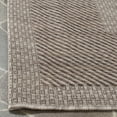 thumbnail image 6 of SAFAVIEH Courtyard Agnes Striped Border Indoor/Outdoor Area Rug, 8' x 11', Beige/Brown, 6 of 16
