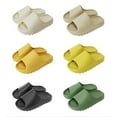 thumbnail image 2 of Clover Slides Slippers Platform Beach Sandals Unisex Slippers Gw1931 Abc, 2 of 3