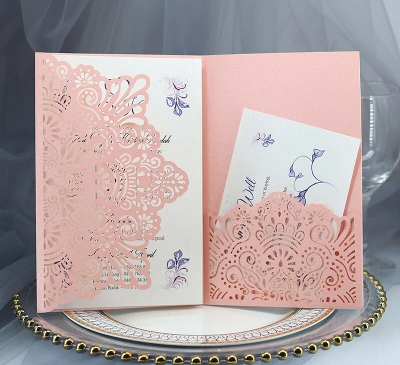 Juego De Tarjetas Plegables Con Sobres DIN B6, 115 X 170 Mm Ideales Para