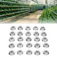 thumbnail image 4 of Hardware, Flange Nut Rust-proof Stainless Steel High Reliability  For Greenhouse Supplies Accessories M6, 4 of 8
